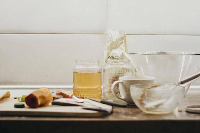 Photo of a kitchen where everything was left as-is after some cooking. This is what the code looks like after developing a feature when we adopt extremist emergent architecture.